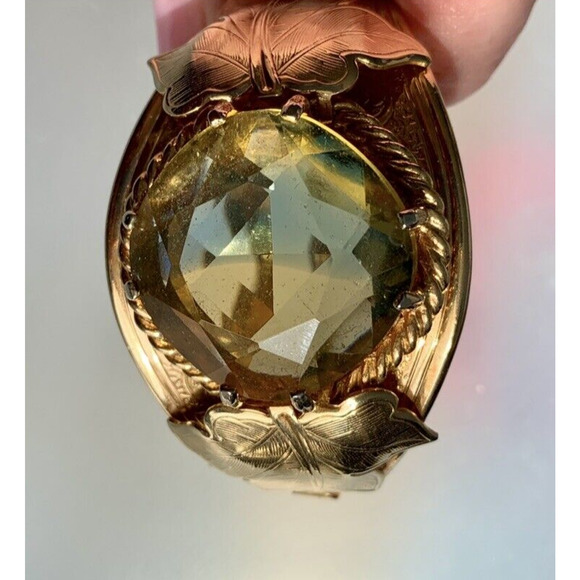 Vintage Sarah Coventry Versailles Givre Rhinestone Bracelet Clip On Earrings - Picture 3 of 16